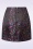 Louche - Aubin Magic Forest mini rok in paars 3