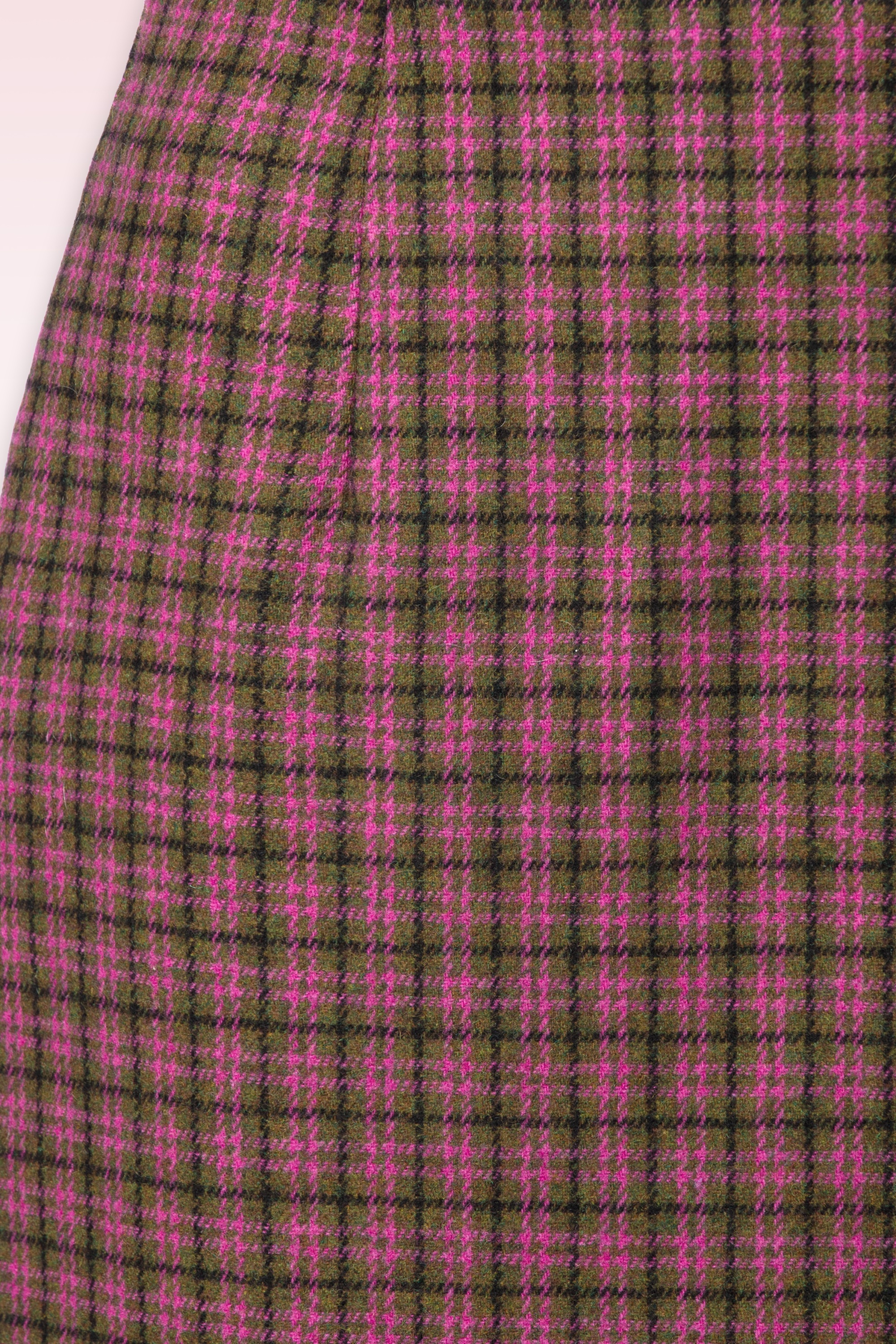 Louche - Aubin Wyoming Check mini rok in roze 2