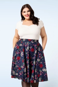 Bunny - Camellia rok in blauw