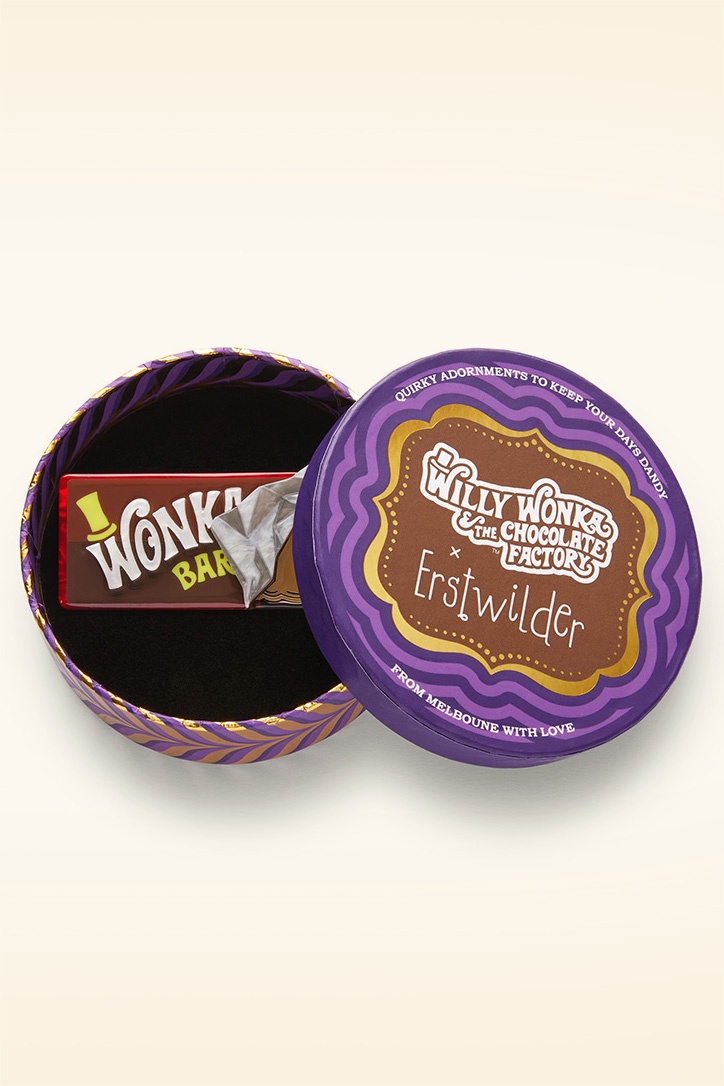 Erstwilder - Winning Wonka Bar broche