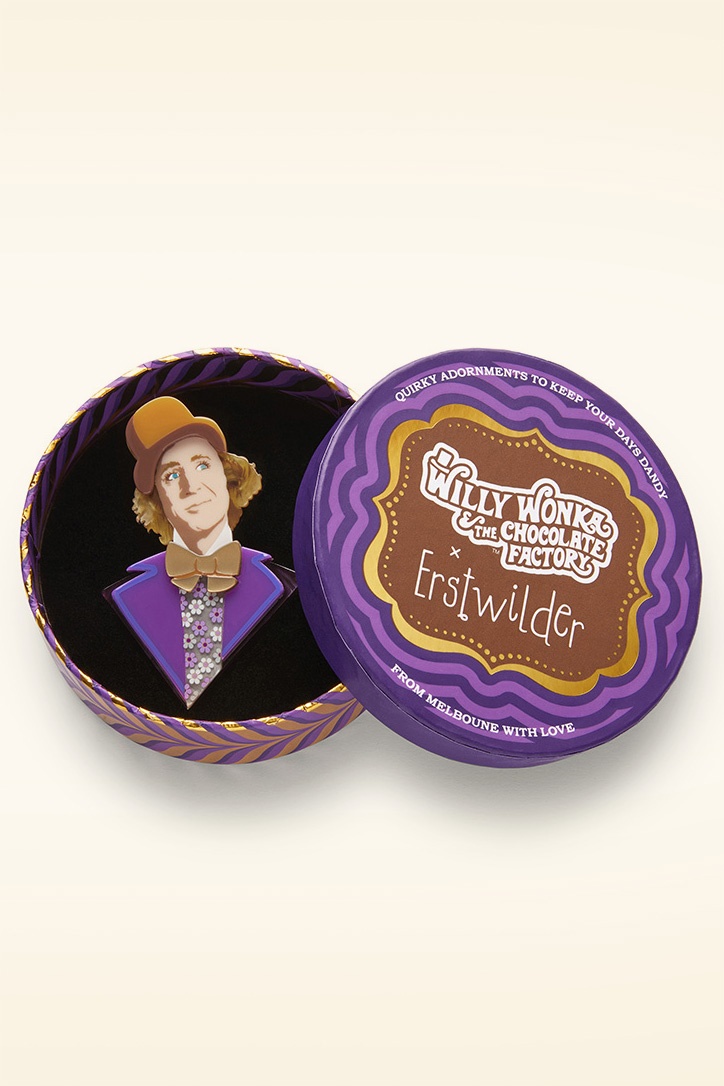 Erstwilder - Mr Wonka broche