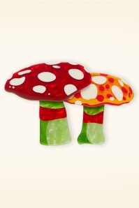 Erstwilder - Candy Mushrooms broche 2