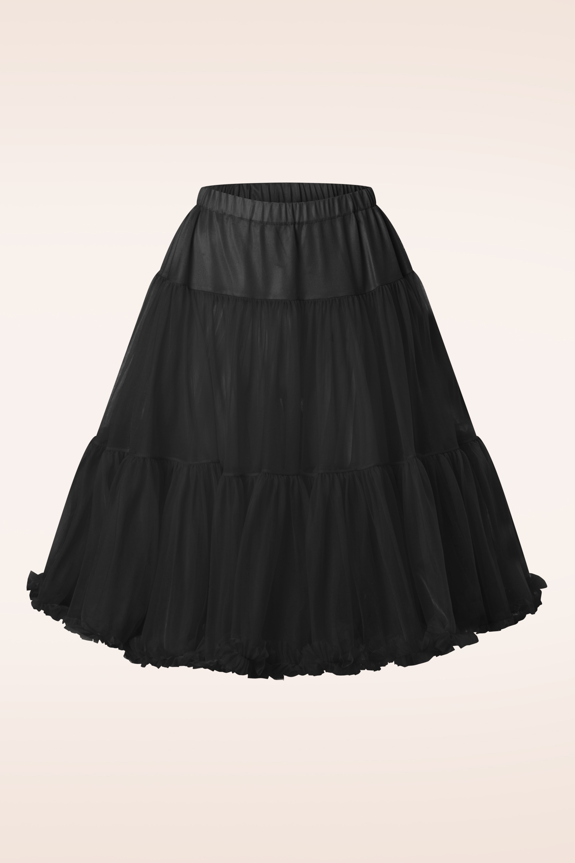 Topvintage Boutique Collection - The Penelope petticoat in zwart 3