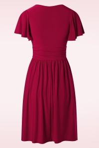 Vintage Chic for Topvintage - Sadie Slinky Swing Kleid in Rot. 3