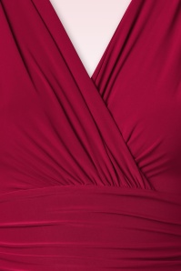 Vintage Chic for Topvintage - Sadie Slinky Swing Kleid in Rot. 2