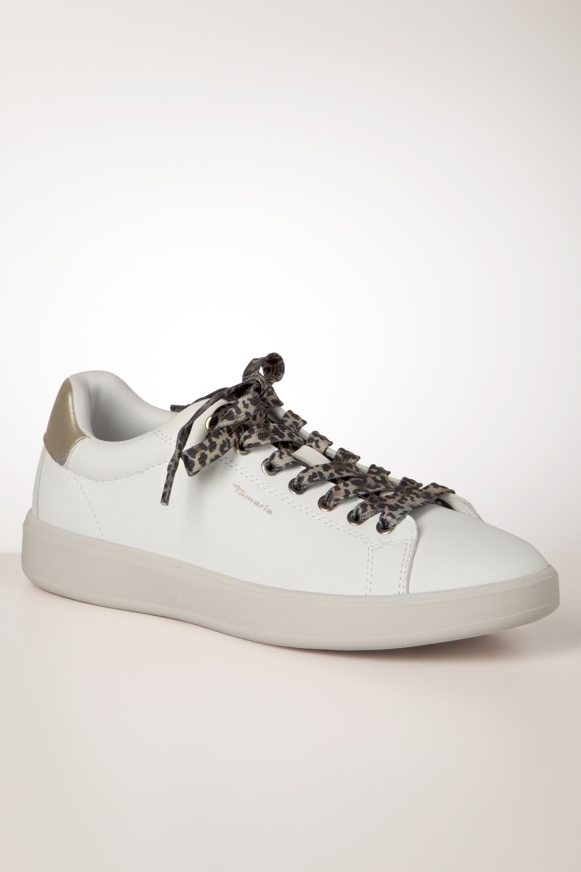 Tamaris - Tori sneakers in gebroken wit 3