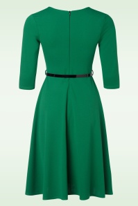 Vintage Chic for Topvintage - Nova Swing Kleid in Grün 3
