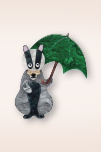 Erstwilder - Bill the Badger broche