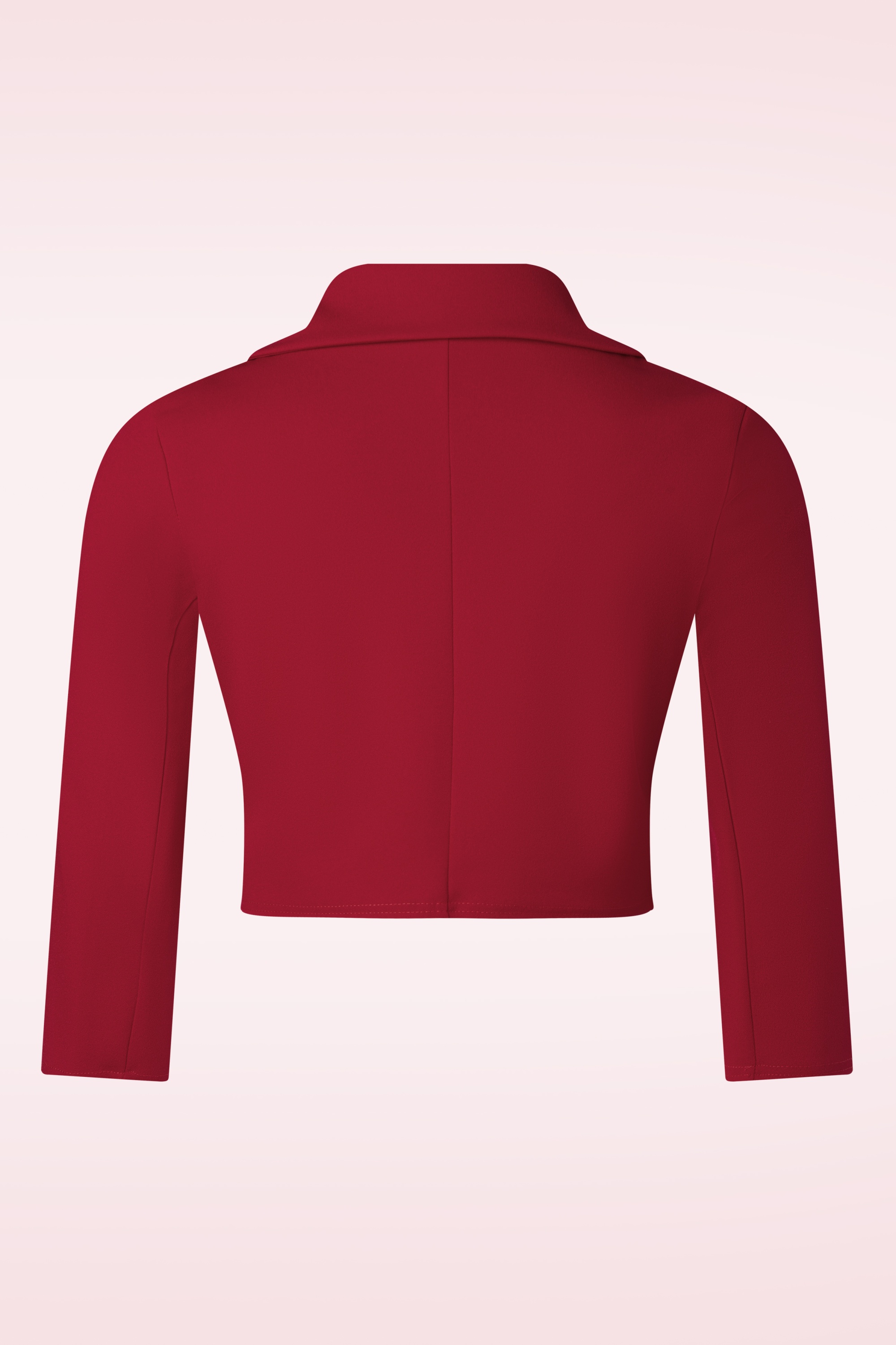 Vintage Chic for Topvintage - Jackie bolero blazer in rood 3