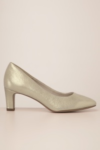 Tamaris - Sally pumps in champagne