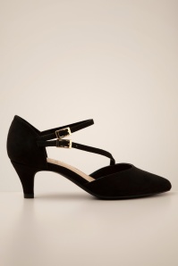 s.Oliver - Jessy Suedine pumps in zwart