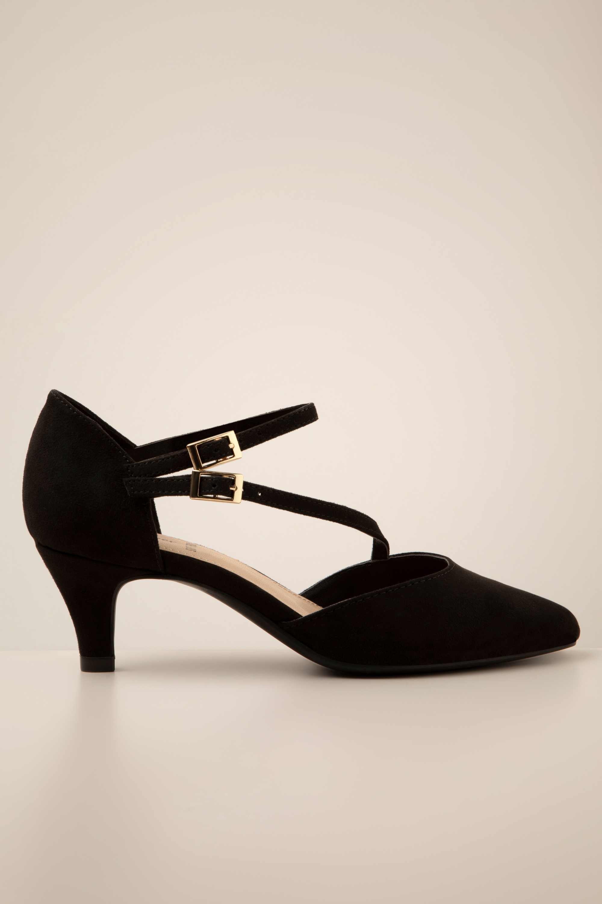 s.Oliver - Jessy Suedine pumps in zwart