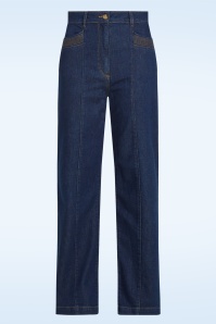 King Louie - Chris Onyx denim broek in diep blauw