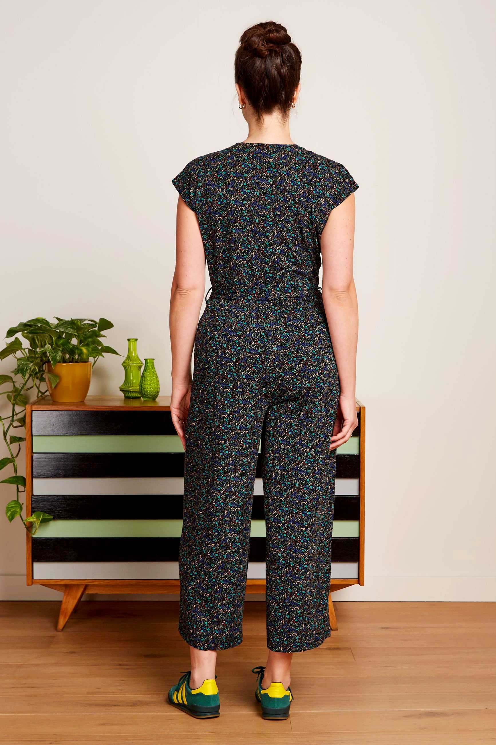 King Louie - Mary Elysee jumpsuit in zwart 4