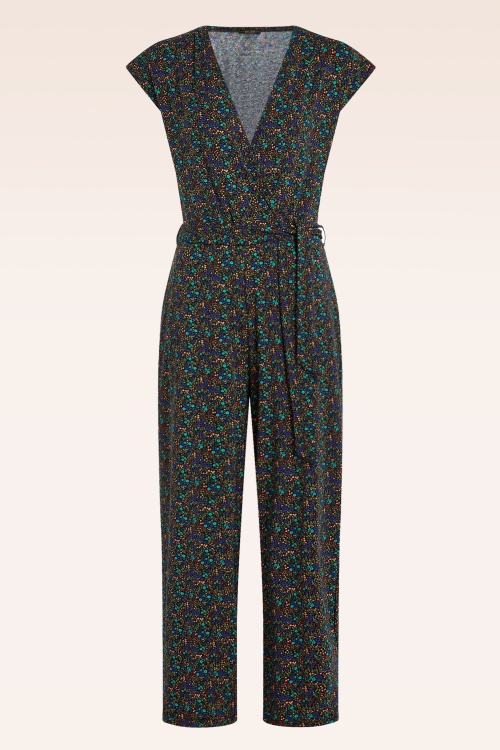 King Louie - Mary Elysee jumpsuit in zwart 2