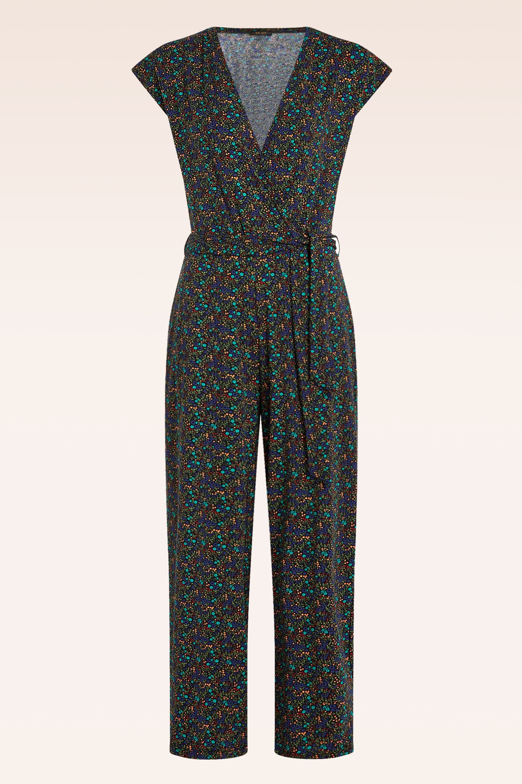 King Louie - Mary Elysee jumpsuit in zwart 2