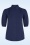 King Louie - Carina lichte EcoVero viscose blouse in beacon blauw 2