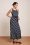 King Louie - Hazel Embla Stripe maxi jurk in zwart