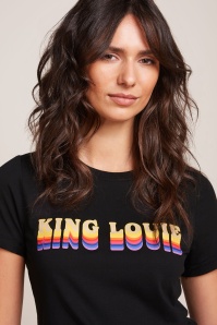 King Louie - Logo Placement t-shirt in zwart 4