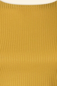 Vintage Chic for Topvintage - Miriam Ripp Top in Senfgelb 2