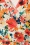 Vintage Chic for Topvintage - Layla Floral Watercolour Cross Over jurk in crème en multi 2