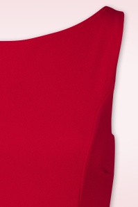 Vintage Chic for Topvintage - Tori jumpsuit in rood 2