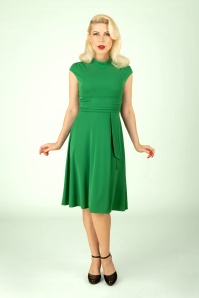 Topvintage Boutique Collection - Mitzy jurk in groen 2