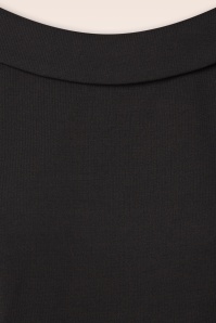 Topvintage Boutique Collection - Arabella top in zwart 4
