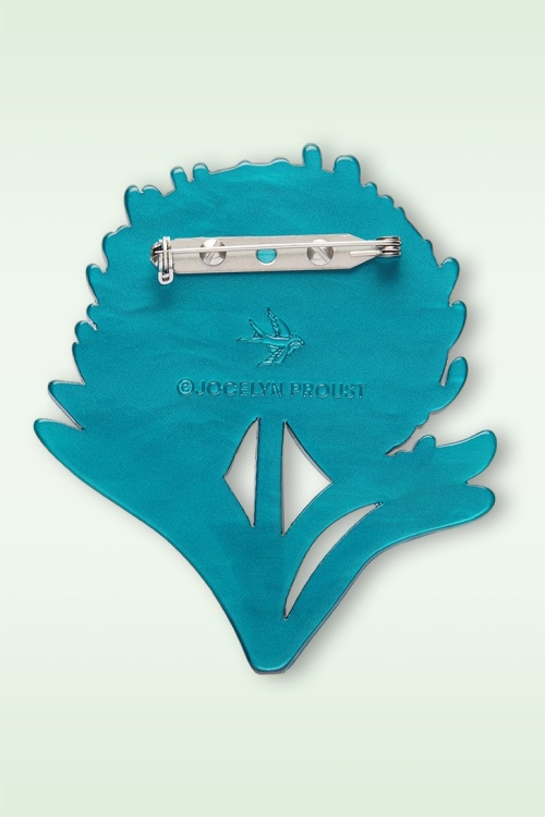 Erstwilder - Abundant Agapanthus Brooch 3