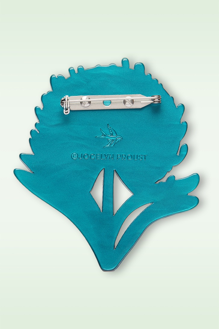 Erstwilder - Abundant Agapanthus Brooch 3