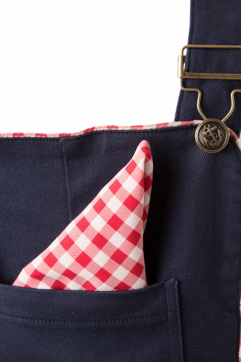 50s Frieda Dungarees Denim Gingham 50s frieda dungarees denim gingham