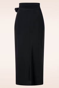 Vintage Chic for Topvintage - Jessy pencil rok in zwart 3