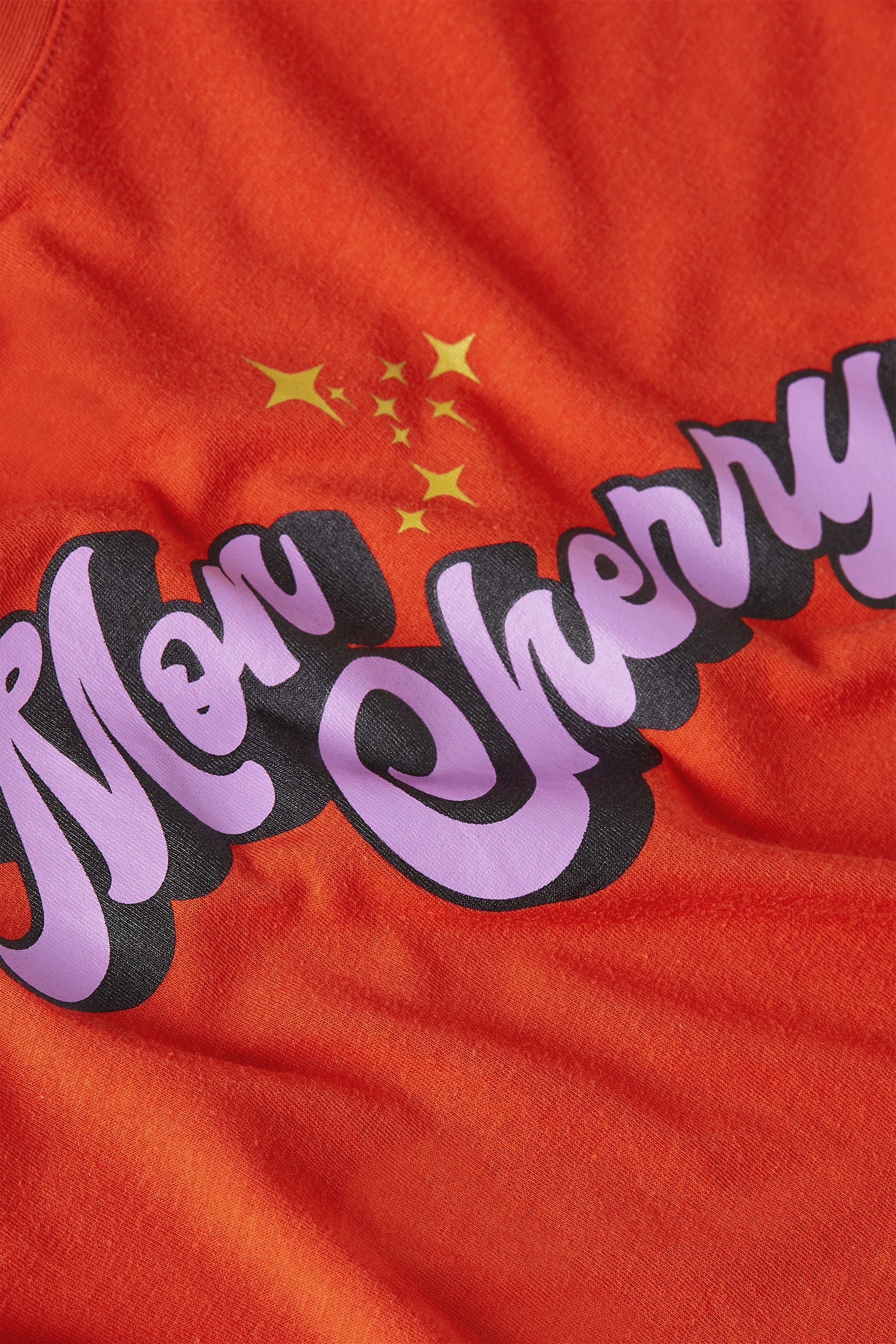 King Louie - Elly Placement Print T-shirt in spicy oranje 3