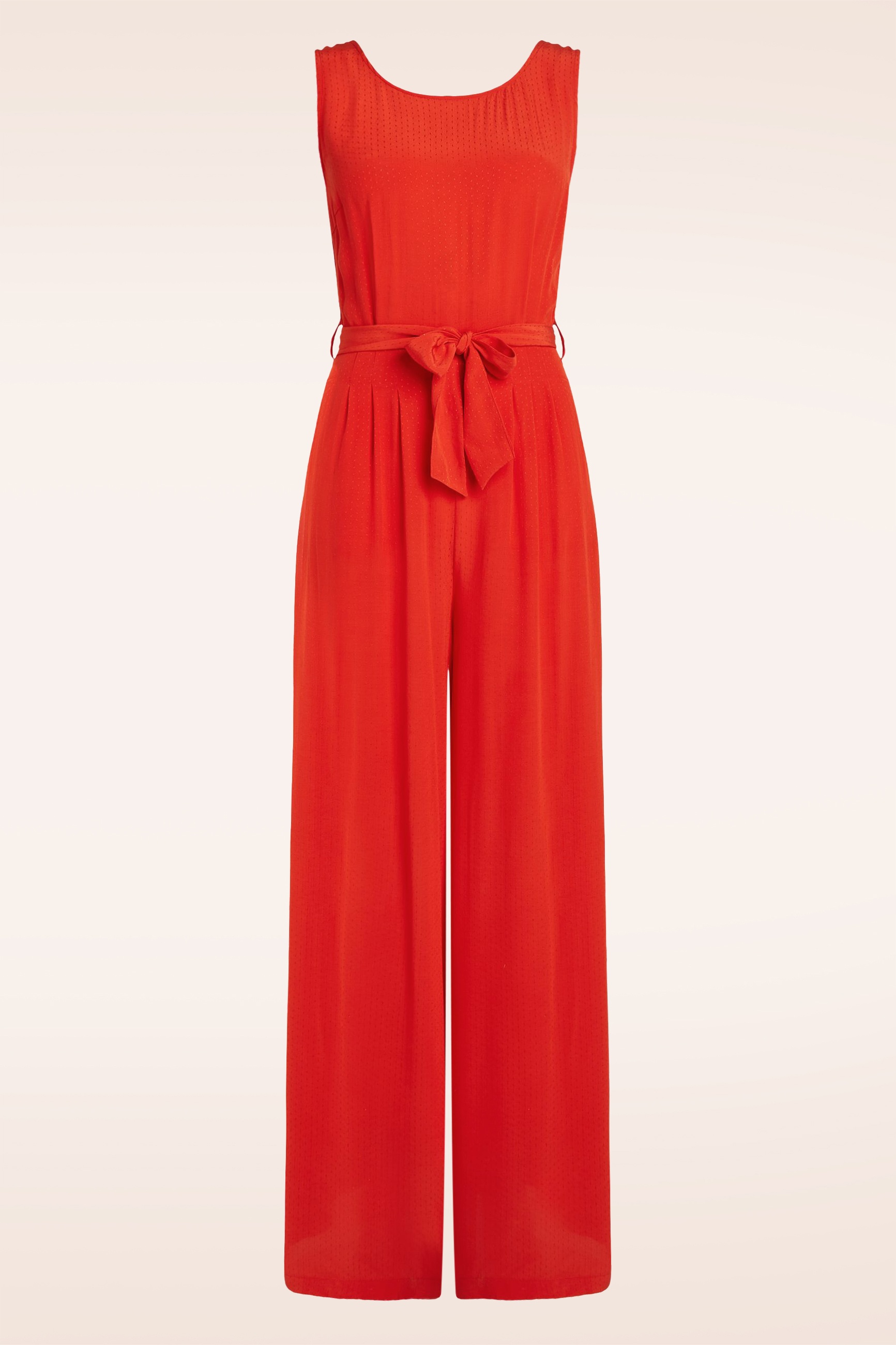 King Louie - Frida jumpsuit Sista in vuurrood 2