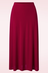 Vintage Chic for Topvintage - Hattie midi rok in rood