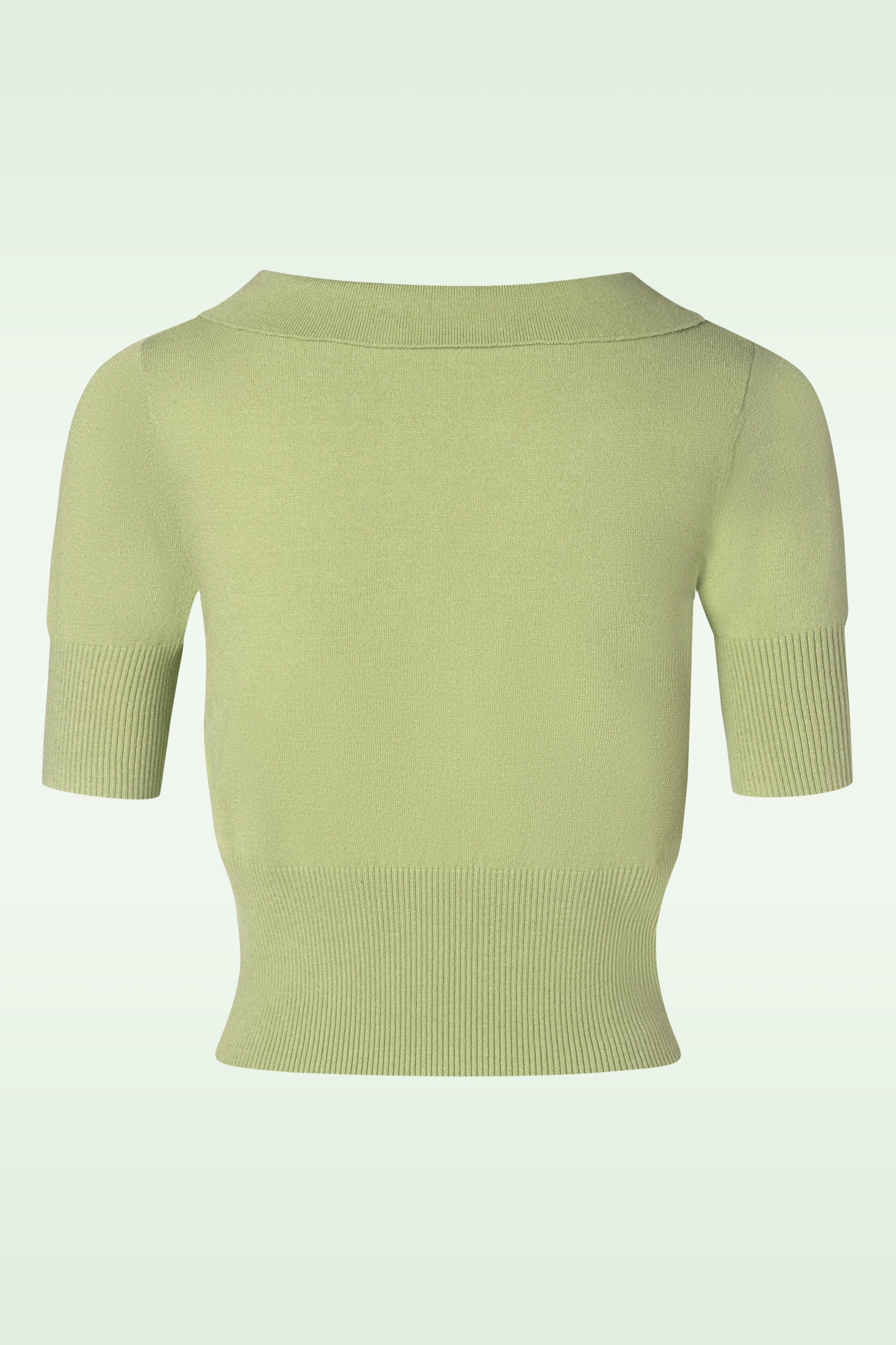 Banned Retro - Sweet Sunny trui in groen 3