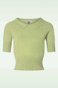 Banned Retro - Sweet Sunny trui in groen
