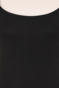 Banned Retro - Ginny gebreide top in zwart 2