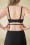 Topvintage Boutique Collection - Gwen clip on camisole top in zwart 4