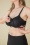 Topvintage Boutique Collection - Gwen Lace clip on camisole top in zwart 4