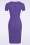 Vintage Chic for Topvintage - Leah strakke jurk in lentepaars 3
