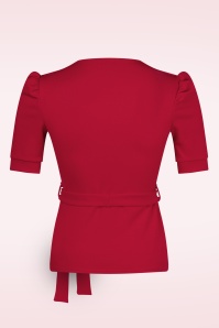 Vintage Chic for Topvintage - Alina top in rood 3
