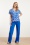 Smashed Lemon - Norah pantalon in kobalt blauw