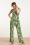 Smashed Lemon - Rory jumpsuit in legergroen en lichtgroen