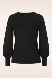 Banned Retro - Delilah trui in zwart 3