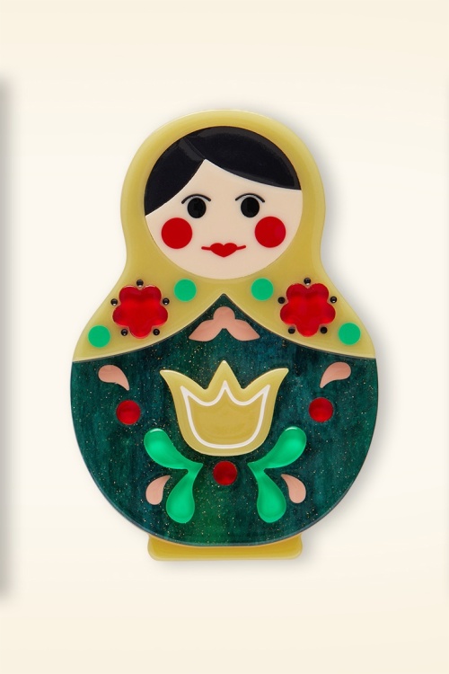 Erstwilder - Matryoshka Memories Toy broche