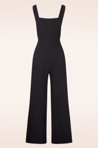 Vintage Chic for Topvintage - Audrey salopette in zwart