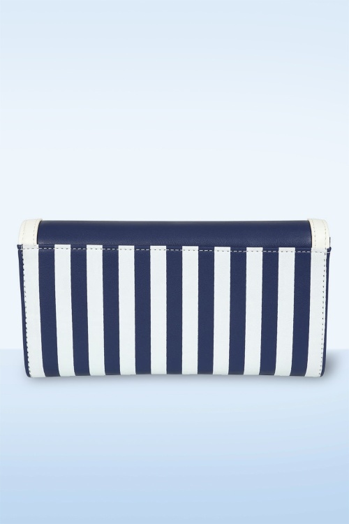 Banned Retro - Ravello portemonnee in navy blauw 2