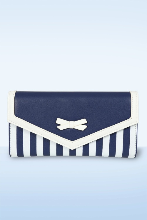 Banned Retro - Ravello portemonnee in navy blauw