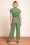 King Louie - Darcy Scala jumpsuit in kayaking groen 2